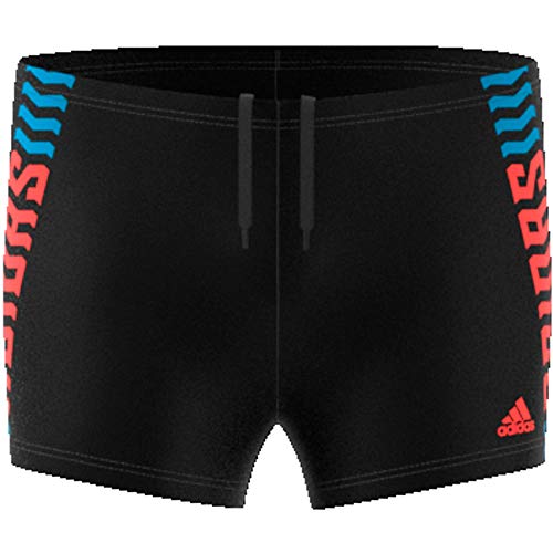 adidas Yb Fit BK Boxer Bañador, Unisex niños, Negro/apsord/Ciasho, 164 (13/14 años)