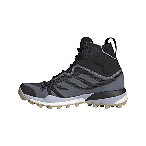 adidas Zapatilla Terrex Skychaser LT Mid GTX W, Botas de Senderismo Mujer, CBLACK/HALSIL/HALBLU, 40 2/3 EU