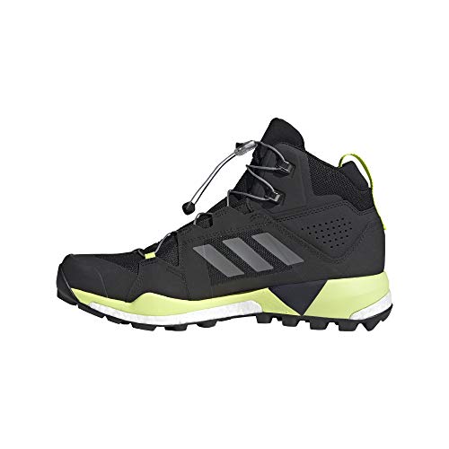 adidas Zapatilla Terrex Skychaser XT Mid GTX, Botas de Senderismo Hombre, CBLACK/GRETWO/Syello, 44 EU