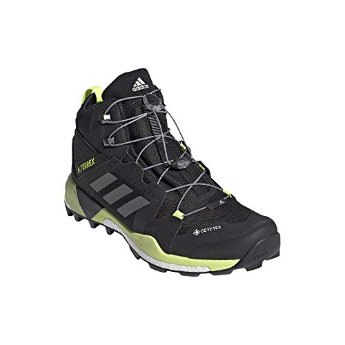 adidas Zapatilla Terrex Skychaser XT Mid GTX, Botas de Senderismo Hombre, CBLACK/GRETWO/Syello, 44 EU