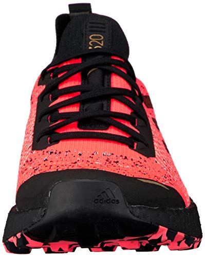 adidas Zapatilla Terrex Two Ultra Parley, Trail Running Hombre, Signal Pink/Core Black/Light F, 46 EU
