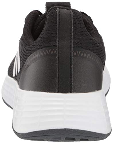 adidas,womens,QT Racer Sport,Black/White/Grey,8