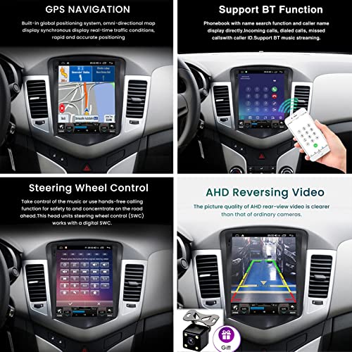 ADMLZQQ Android 10.0 Car Stereo GPS Navegacion para Kia Sportage 2011-2016, Pantalla Táctil 9.7 Pulgadas Carplay Bluetooth FM Am RDS DSP Cámara Trasera Control Volante Ventilador,Ts5 8core 4+64g