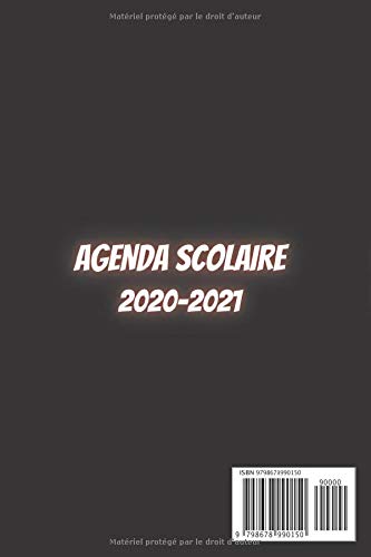 AGENDA SCOLAIRE 2020-2021 BIKER: Freestyle Course Racing Mécanique Motard Biker Motocross primaire collège lycée étudiant |Septembre 2020 Août 2021 ... année réussie|FORMAT 6x9 po| SUPER CADEAU