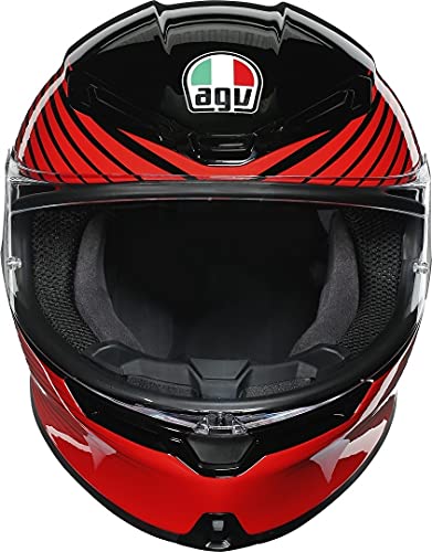 AGV Casco K6 ECE MULTI MPLK RUSH BLACK/RED L