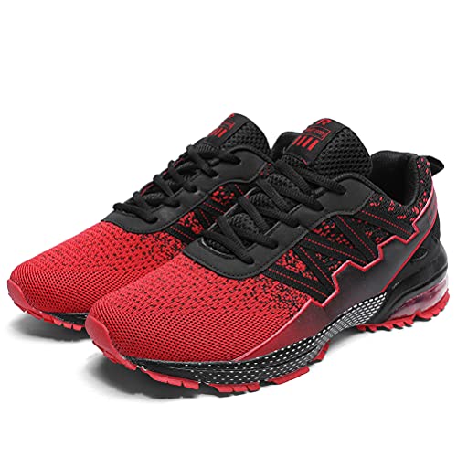 Ahico Zapatillas de Deporte para Correr Hombres Tenis Zapatos Ligero Moda Caminar Transpirable Entrenamiento Deportivo para Hombres