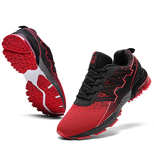 Ahico Zapatillas de Deporte para Correr Hombres Tenis Zapatos Ligero Moda Caminar Transpirable Entrenamiento Deportivo para Hombres