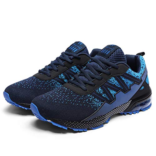 Ahico Zapatillas de Deporte para Correr Hombres Tenis Zapatos Ligero Moda Caminar Transpirable Entrenamiento Deportivo para Hombres