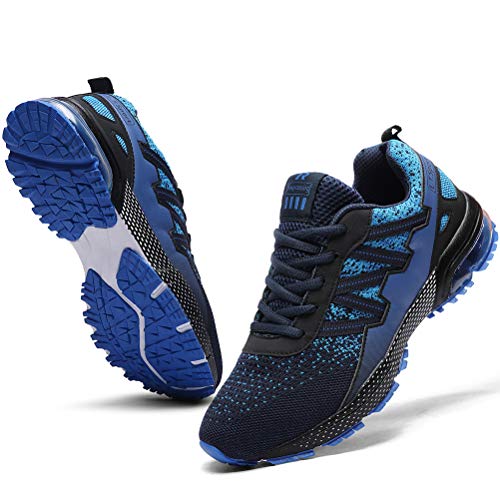 Ahico Zapatillas de Deporte para Correr Hombres Tenis Zapatos Ligero Moda Caminar Transpirable Entrenamiento Deportivo para Hombres