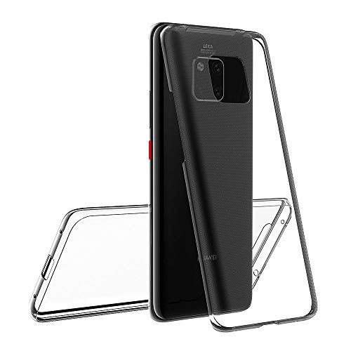 AICEK Funda Huawei Mate 20 Pro, Transparente Silicona 360°Full Body Fundas para Huawei Mate 20 Pro Carcasa Silicona Funda Case (6,39 Pulgadas)