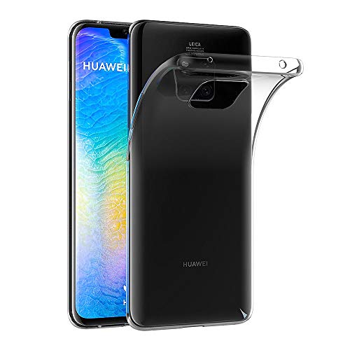 AICEK Funda Huawei Mate 20 Pro, Transparente Silicona Fundas para Huawei Mate 20 Pro Carcasa Silicona Funda Case (6,39 Pulgadas)