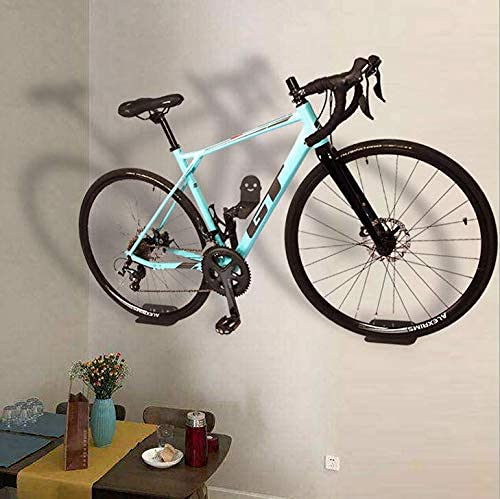 AIlysa 3 En 1 Soporte Bicicletas Pared, Gancho para Pedal, pedal de montaje Metal en pared, con Pernos de expansión, Tornillos. Compatible con todo tipo de bicicletas