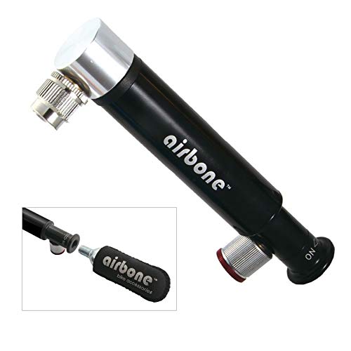 Airbone 2191203100 Mini Bomba, Negro, 13 x 2 x 2 cm