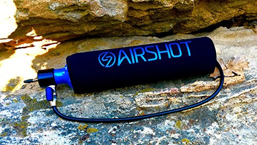 Airshot - Funda para depósito Unisex para Adulto, Color Negro