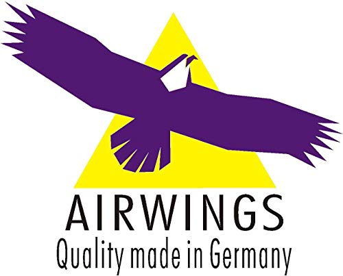Airwings COMFORT1Plus - Tija de sillín con suspensión y cojinete de Deslizamiento, Medio, 27,0mm
