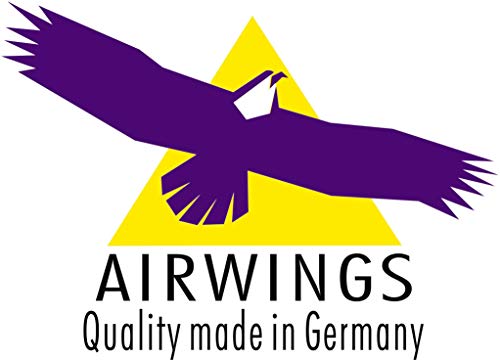 Airwings Tour - Tija de sillín de bicicleta, 27,2 mm de diámetro, plata