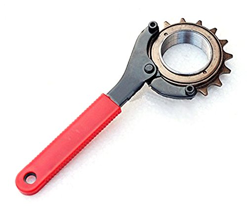 Ajustable Llave Removedor de Eje de Cassettes para Bicicletas Bicicletas de Montaña Herramienta de Reparación Mountain Bike Bicycle Hub Cone Spanner