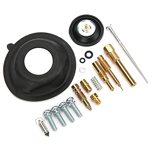 Akozon Accesorios de carburador Kit de reconstrucción de carburador de Motocicleta Reparación de reacondicionamiento de carburador Ajuste para Bros 400 VT400 Cilindro Tipo V