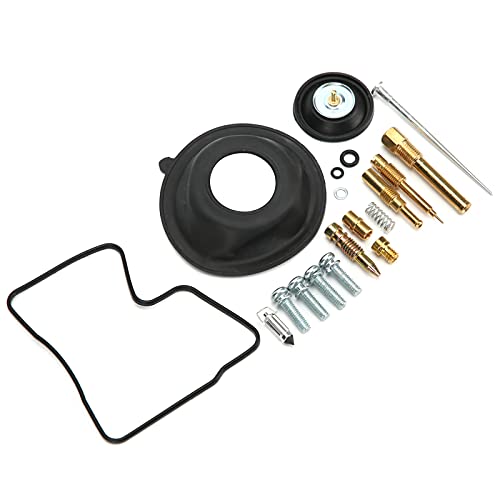 Akozon Accesorios de carburador Kit de reconstrucción de carburador de Motocicleta Reparación de reacondicionamiento de carburador Ajuste para Bros 400 VT400 Cilindro Tipo V