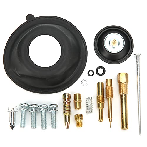 Akozon Accesorios de carburador Kit de reconstrucción de carburador de Motocicleta Reparación de reacondicionamiento de carburador Ajuste para Bros 400 VT400 Cilindro Tipo V