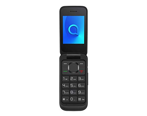 Alcatel 2053D - Teléfono Móvil Dual SIM de 2.4" (2G, RAM de 4 MB, Cámara VGA de 1.3 MP), Bluetooth, Blanco [Versión ES/PT]