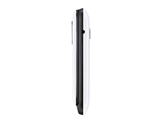 Alcatel 2053D - Teléfono Móvil Dual SIM de 2.4" (2G, RAM de 4 MB, Cámara VGA de 1.3 MP), Bluetooth, Blanco [Versión ES/PT]