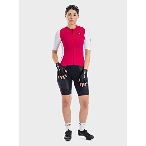 Ale Maillot de ciclismo para mujer Race 2.0, color rosa, L