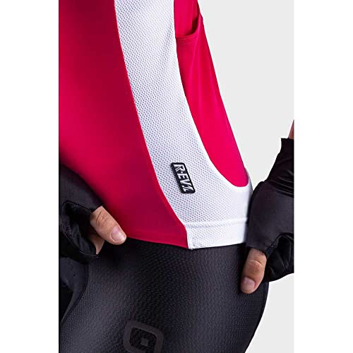 Ale Maillot de ciclismo para mujer Race 2.0, color rosa, L