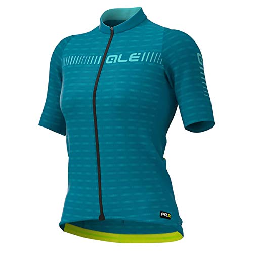 ALE' PRR Green Road Lady Jersey de manga corta - verde - Small