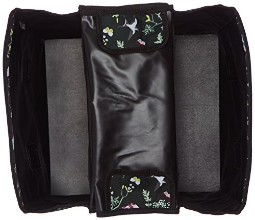 ALFORJAS WANDERLUST IMPERMEABLE NEGRO/FLORES 35 L