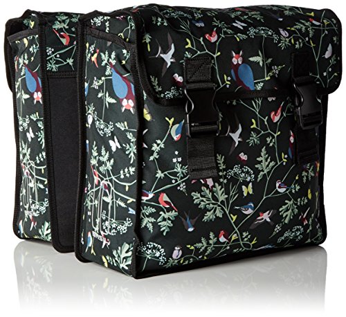 ALFORJAS WANDERLUST IMPERMEABLE NEGRO/FLORES 35 L