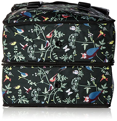 ALFORJAS WANDERLUST IMPERMEABLE NEGRO/FLORES 35 L