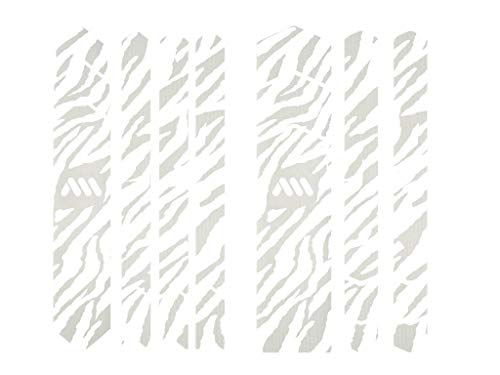 All Mountain Style AMS Protector de Cuadro Full, Unisex-Adult, Zebra Blanco