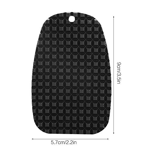 Almohadilla para pata de cabra para motocicleta, ajuste universal, soporte para motocicleta, placa de soporte para posavasos, placa de extensión lateral, almohadilla para estacionamiento al aire libre