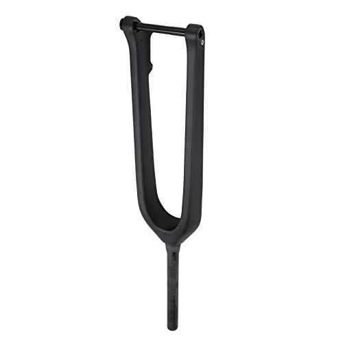 Alomejor 26/27.5 / 29in 1‑1 / 8in Horquilla Delantera para Bicicleta Horquilla Rígida para Bicicleta Tubo Recto sin Rosca Horquillas Delanteras de Fibra de Carbono MTB con Pincho de 110x15mm