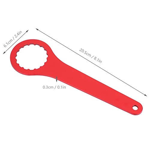 Alomejor Herramienta de reparación de Bicicleta de montaña Llave Inglesa Llave de Soporte Inferior para BB91 BB109 BB30SH PF30SH BB86-30 BB30-30 BB Tool(Red)