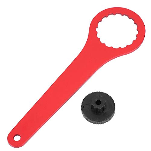 Alomejor Herramienta de reparación de Bicicleta de montaña Llave Inglesa Llave de Soporte Inferior para BB91 BB109 BB30SH PF30SH BB86-30 BB30-30 BB Tool(Red)