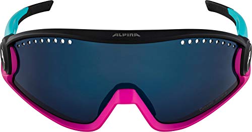 ALPINA, 5W1NG CMB+ Gafas Deportivas, Blue/Black, One Size Occhiali sportivi, Unisex-Adult