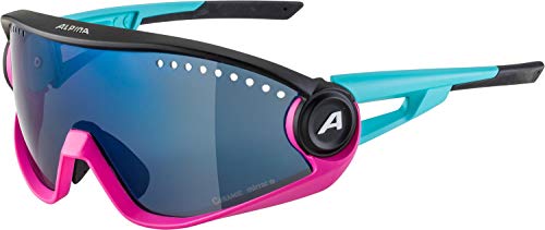 ALPINA, 5W1NG CMB+ Gafas Deportivas, Blue/Black, One Size Occhiali sportivi, Unisex-Adult