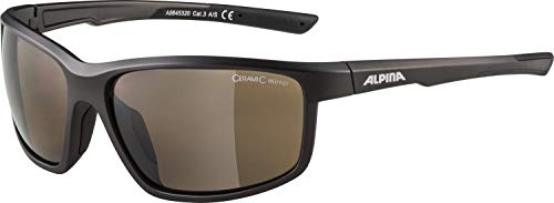 ALPINA adultos unisex, DEFEY gafas deportivas, tin matt-black, talla única