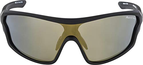 Alpina LYRON SHIELD P - Gafas deportivas unisex para adultos, color negro, talla única