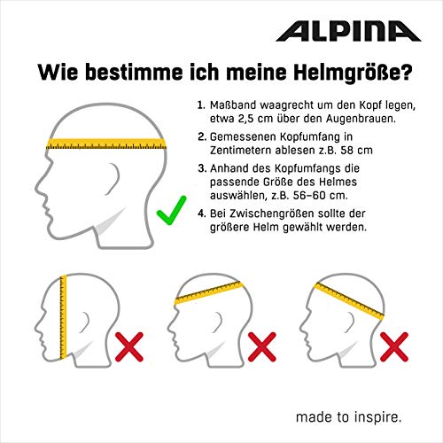 ALPINA PLOSE MIPS Casco, Unisex-Adult, Black Matt, 57-61 cm