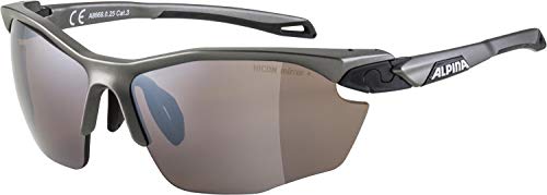 ALPINA, Twist Five HR HM+ Gafas Deportivas, Tin-Black, One Size Occhiali sportivi, Unisex-Adult