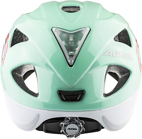 Alpina XIMO Flash Casco de Bicicleta, Girls, Mint Unicorn, 47-51