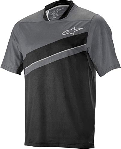 Alpinestars Alps 8.0 SS Jersey Camiseta, Sombra Oscura Negro, L para Hombre