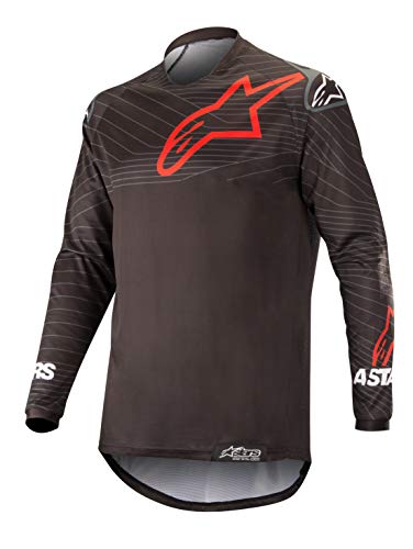 Alpinestars Camiseta De MX 2019 Venture R Negro-Rojo (XXL, Negro)