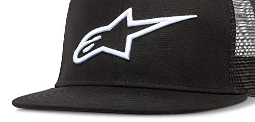 Alpinestars Corp Camionero Gorra de béisbol, Hombre, Blanco Negro, OS