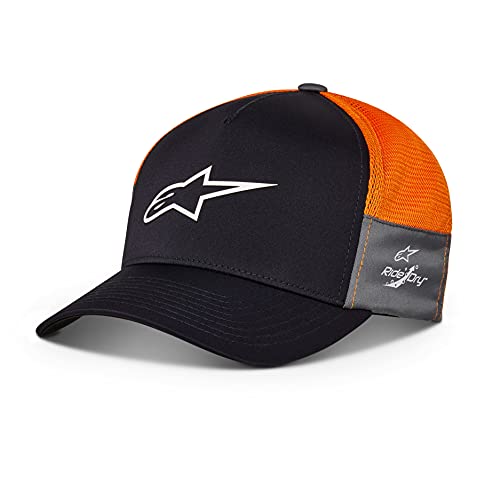 Alpinestars, Foremost Tech, Gorra De Beisbol, Marino/Naranja, Os, Hombre, Talla única