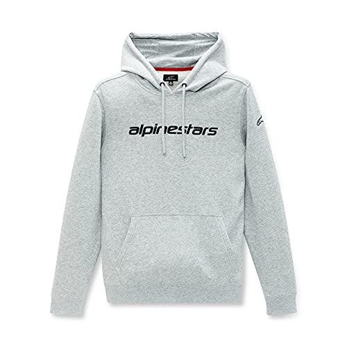 Alpinestars, Linear Hoodie , Sudadera, Brezo Gris, M, Hombre