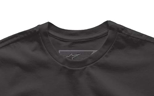 Alpinestars Wordmark tee Camiseta, Hombre, Negro, S